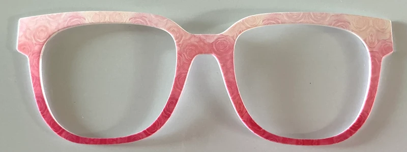 Murphy Topper; pink rose gradient