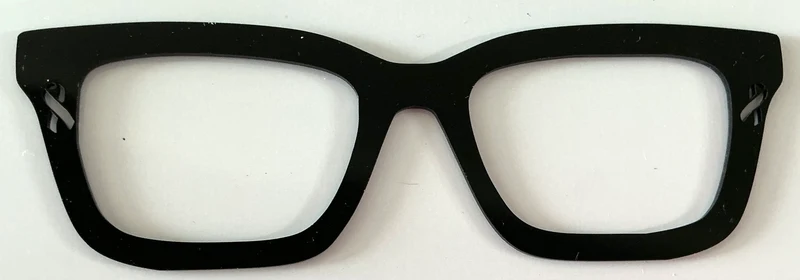 Larkin Topper; Laser Nonna; black awareness ribbon