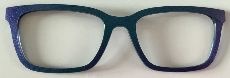 PAIR Larkin Topper; deep blue shimmer