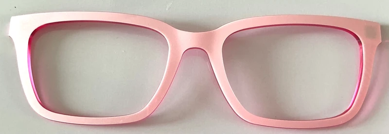 PAIR Larkin Topper; rose pink shimmer