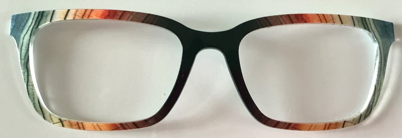 PAIR Larkin Topper; sandstone/black vertical fade