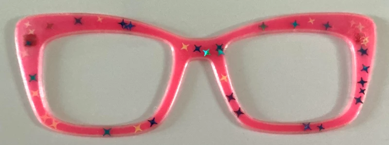 Kirby Topper; pink with foil stars