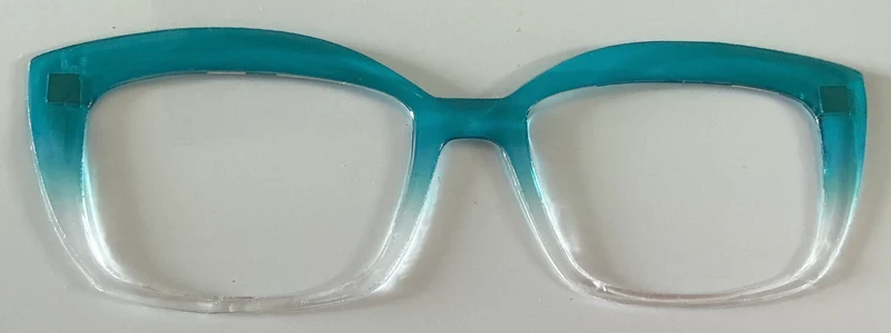 Kirby Topper; Myni, hybrid; aqua to clear gradient