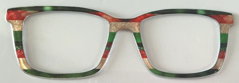 Kirby Topper; The Simple Topper; Christmas stripes
