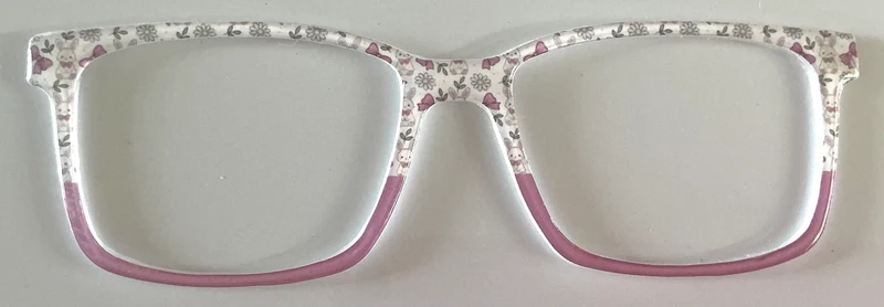 Kirby Topper; springtime flowers and rabbits/lavender split