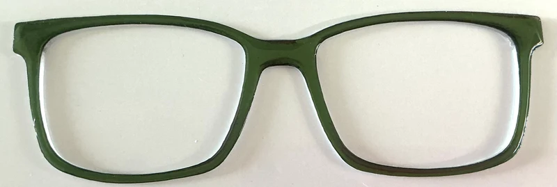 Kirby Topper; resined olive green shine