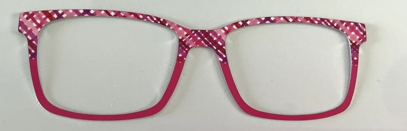 Kirby Topper; Lea’s metal; pink plaid split