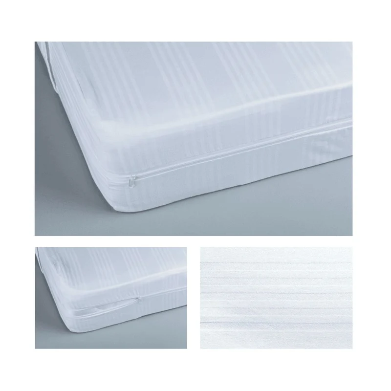 Coprimaterasso 100% Cotone Sanforizzato Con Zip - Daltex