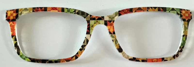 PAIR Larkin Topper; autumn tones quilt