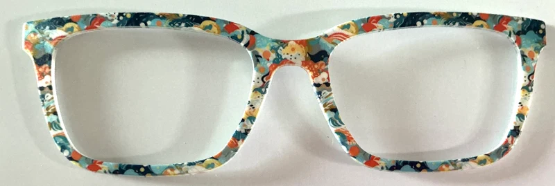 Larkin Topper; blue, orange, yellow