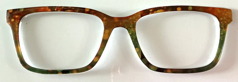 Larkin Topper; autumn toned bokeh dots
