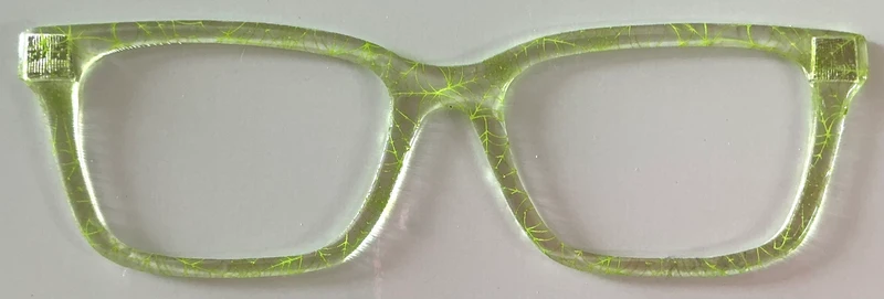 Larkin Topper; lime green electric