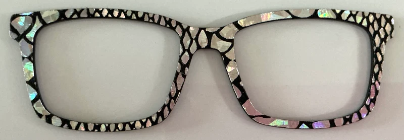 Kirby Topper; Laser Nonna; silver alligator scales