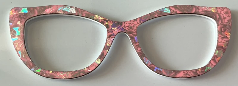 Wanda Topper; Laser Nonna, pink floral
