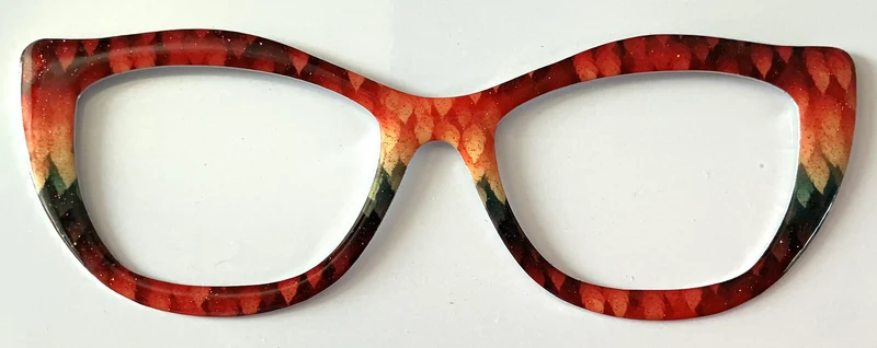 Wanda Topper; Creator, Lea’s Metal Treasures, resined by Alison