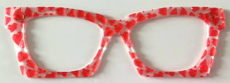 Wanda Topper; Laser Nonna, flexi, red hearts