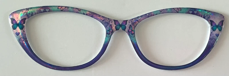 Ella Topper; foil butterfly split