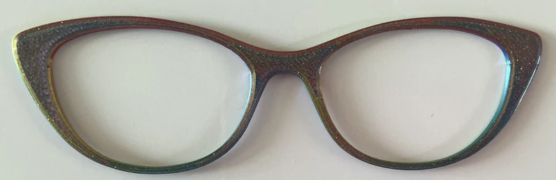 Ella Topper; purple/green blank