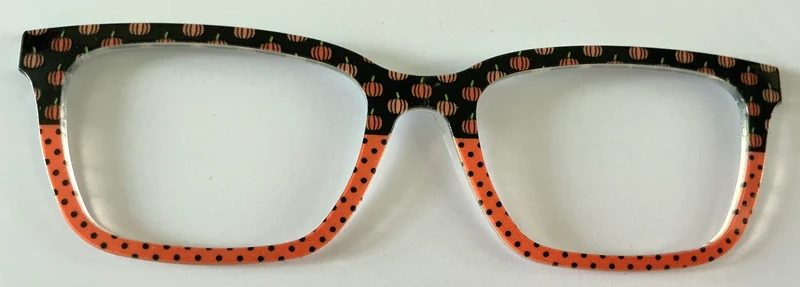 PAIR Larkin Topper; pumpkin pin dot