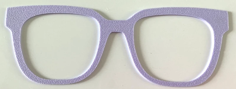 Murphy Topper; pastel purple blank