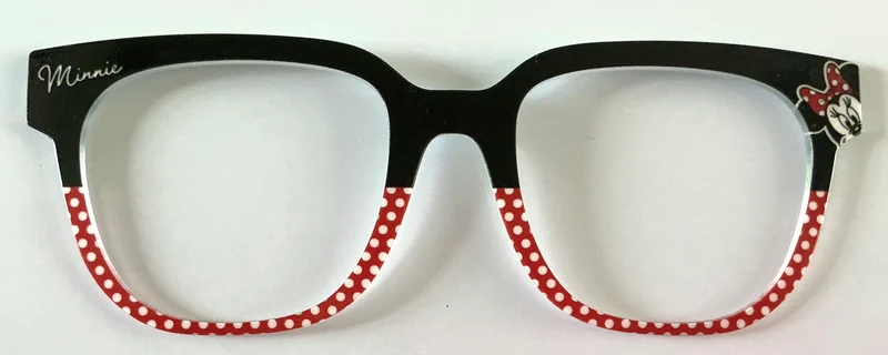 PAIR Murphy Topper; Minnie Mouse red polka dot split