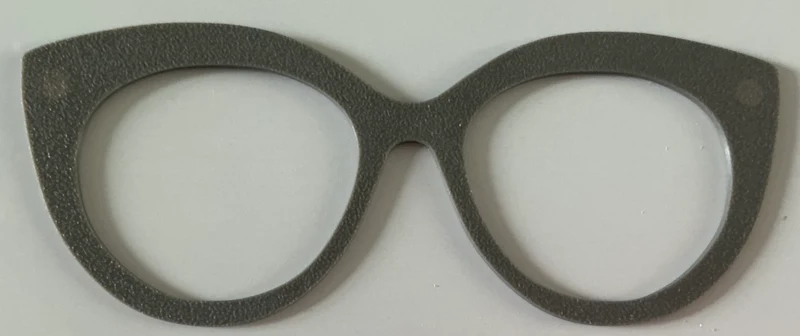 Zuri Topper; blank; dark gray