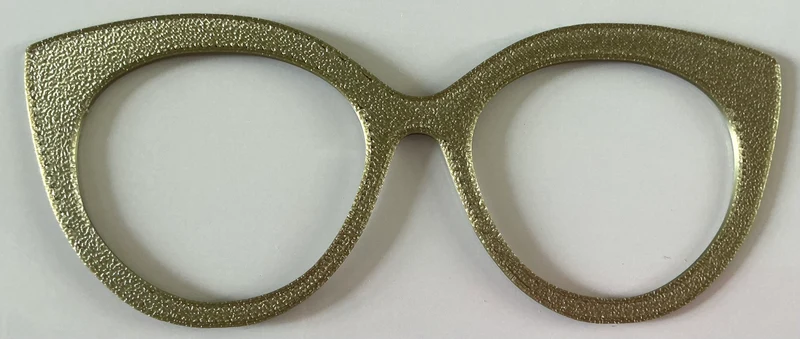 Zuri Topper; blank; gold