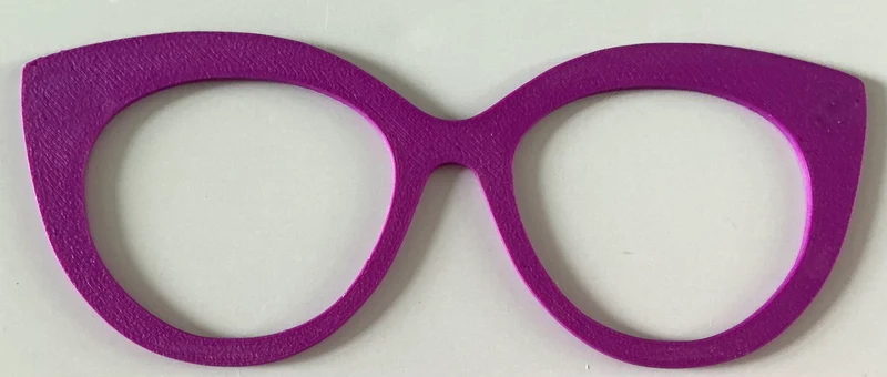 Zuri Topper; blank; bright purple