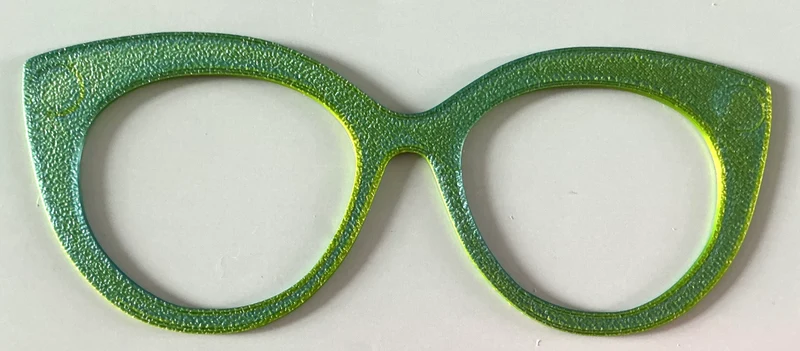 Zuri Topper; blank; light green