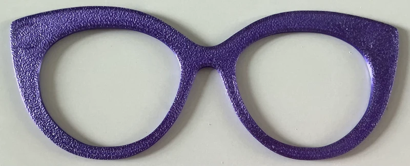 Zuri Topper; blank; purple