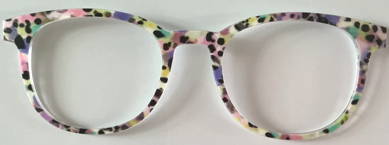 PAIR Reese Topper; pastel tortoise