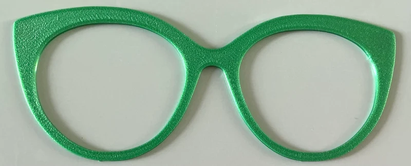 Zuri Topper; blank; bright green
