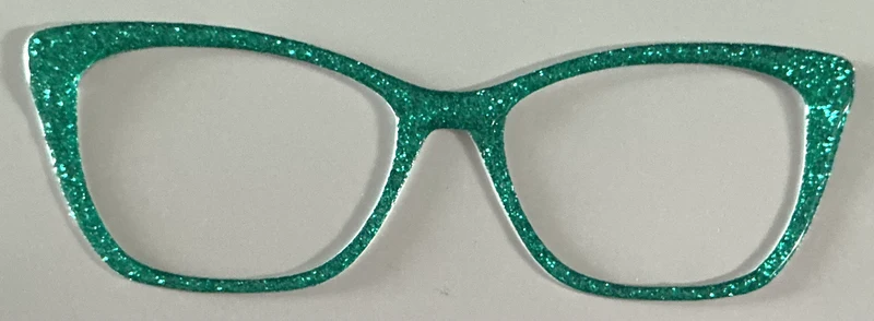 Wanda Topper; green glitter