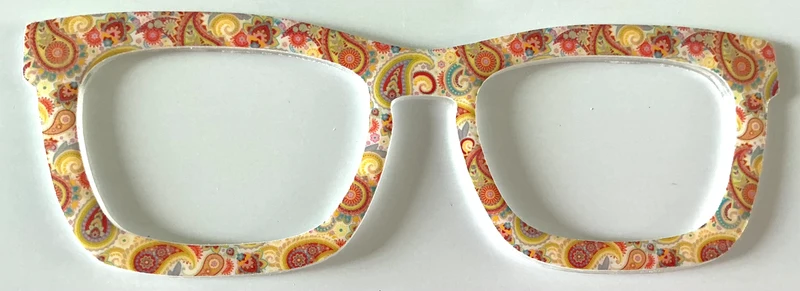 Casper Topper; thick; golden paisley
