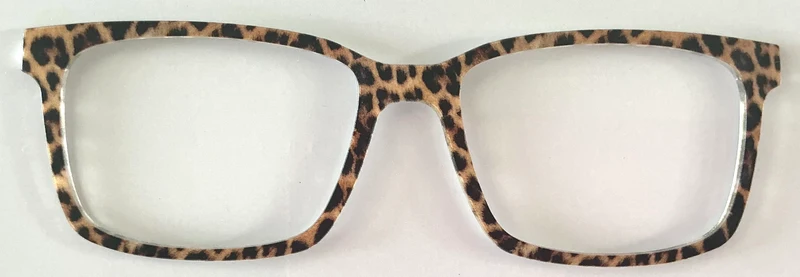 PAIR Kirby Topper; cheetah fur