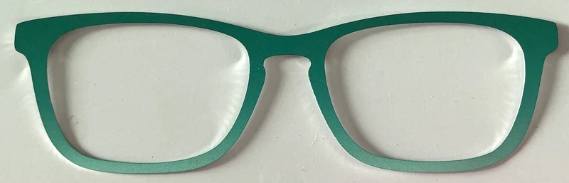 Casper Topper; metal; green gradient