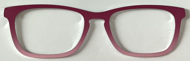 Casper Topper; metal; pink gradient