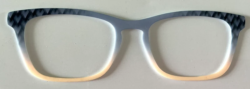 Casper Topper; gradients with corner hearts