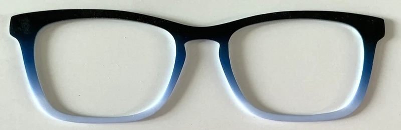 Casper Topper; blue gradient