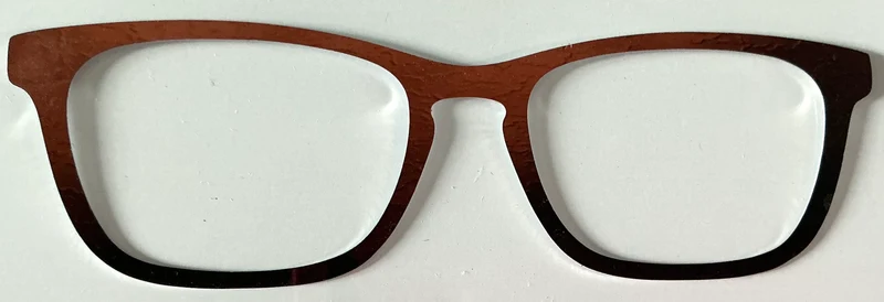 Casper Topper; metal; rose gold to black gradient