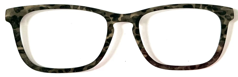 Casper Topper; metal; gray tortoise