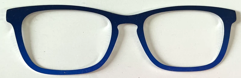 Casper Topper; metal; deep blue gradient