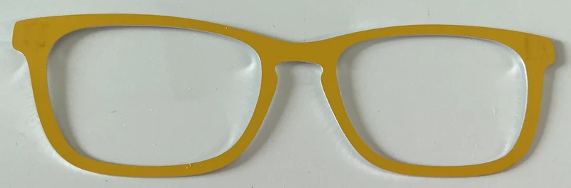 Casper Topper; metal; marigold