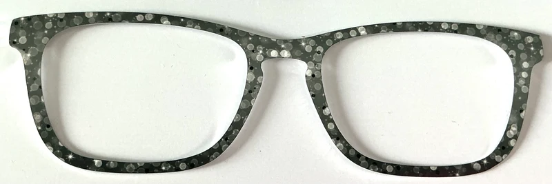 Casper Topper; metal; gray bokeh gradient