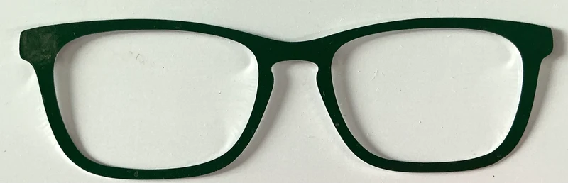 Casper Topper; metal; forest green