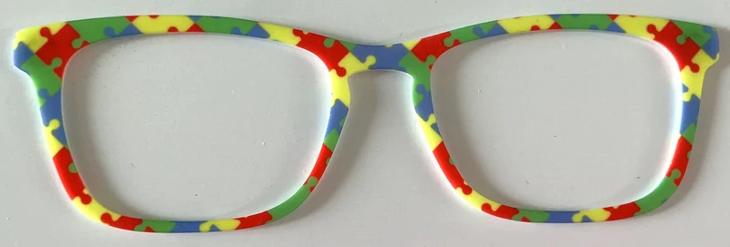 Casper Topper; primary color puzzle pieces