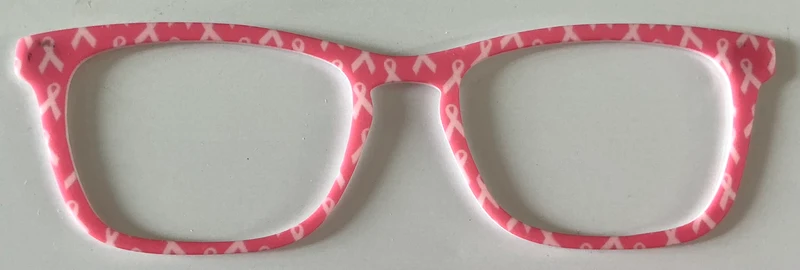 Casper Topper; breast cancer ribbon awareness