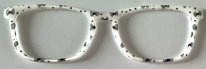 Casper Topper; black and white bows