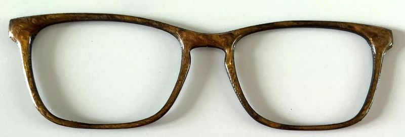 Casper Topper; brown swirl
