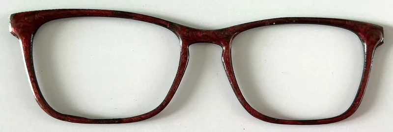 Casper Topper; burgundy shine